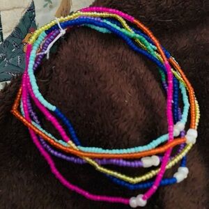 Handmade glass anklets!!!
Wear 1, or wear them all!!! Brand new